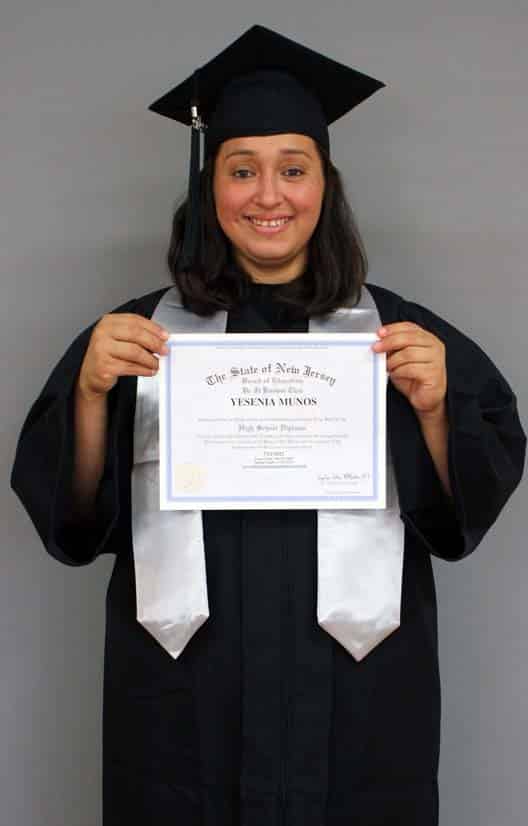 Yesenia GED Graduation
