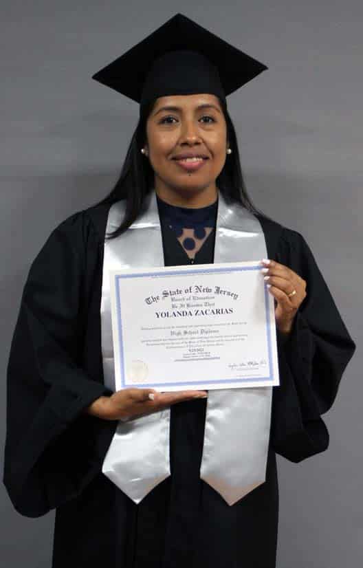 Yolanda Zacarias GED Graduation